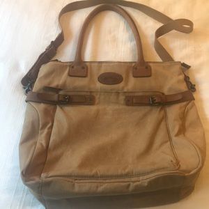 LLBEAN Waxed Canvas Commuter Tote